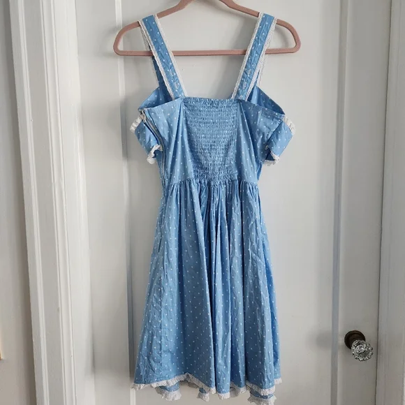 Hell Bunny Polkadot Sailor Summer Dress - Picture 3 of 5